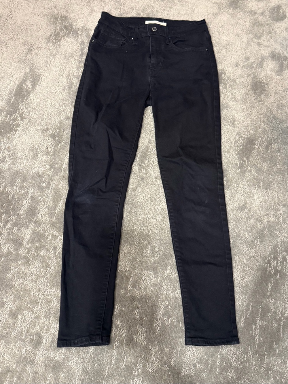 Levi's Black Skinny Jeans - Sleek High-Rise Design